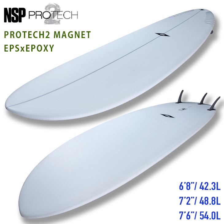 NSP NSP Surfboards：最新 PROTECH2 MAGNET 6'8
