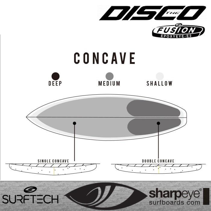 サーフテック Sharpeye Surfboards: DISCO 5'8 サーフテック Sharpeye Surfboards: DISCO 5'8