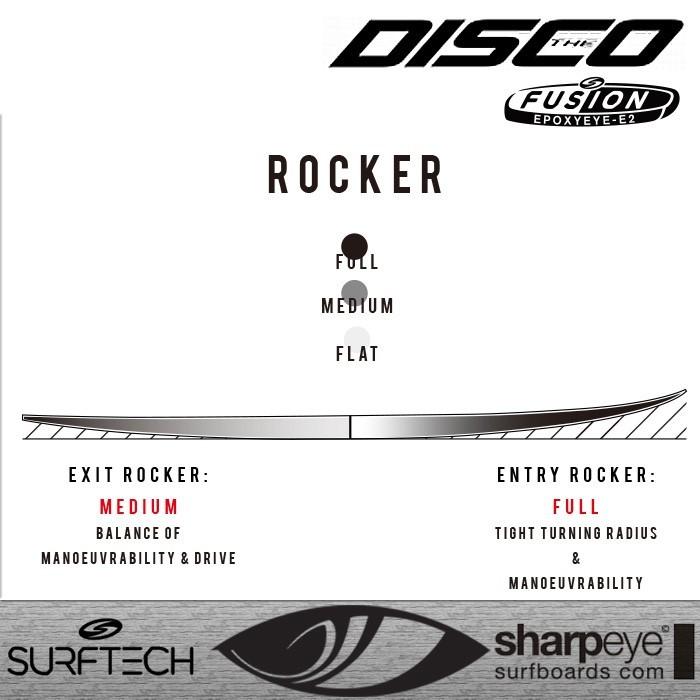 サーフテック Sharpeye Surfboards: DISCO 5'8 サーフテック Sharpeye Surfboards: DISCO 5'8