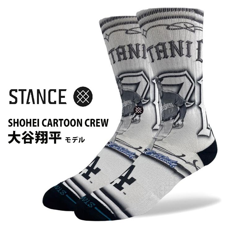 STANCE（スタンス） STANCE SHOHEI CARTOON CREW：大谷翔平 モデル