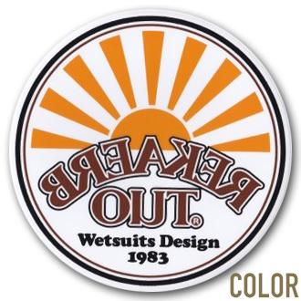 BREAKER OUT ウェットスーツ オレンジと黒のデザイン BREAKER OUT ウェットスーツ オレンジと黒のデザイン BREAKER OUT