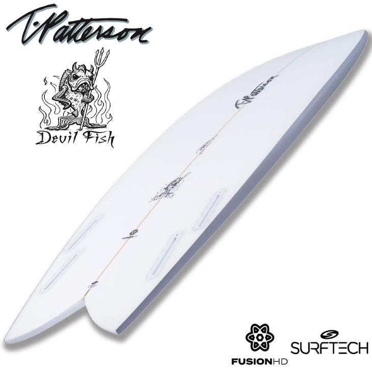 ティミーパターソン　 Timmy PatersonサーフボードDEVILFISH Timmy Patterson x Surftech - Devil Fish Surfboard in Fusion-HD