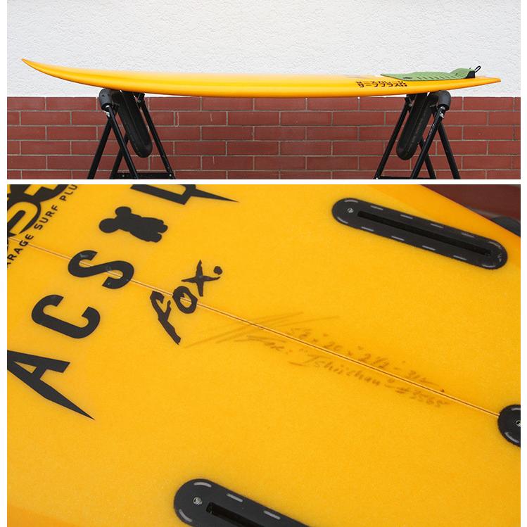 中古美品 ACSOD FOX 5'8"：小波向け モダンフィッシュ ツインもOK ショートボード 厚めの波も得意 ALEX CREWS SHAPE アレックスクルズ｜zenithgaragesurfplus｜05