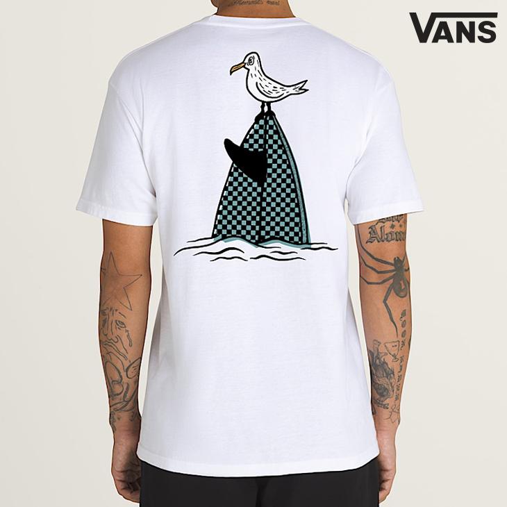 VANS：US直輸入 SUNK TEE 半袖 ホワイト カモメ サーフボード Tee ヴァンズ バンズ Tシャツ | VANS | 02