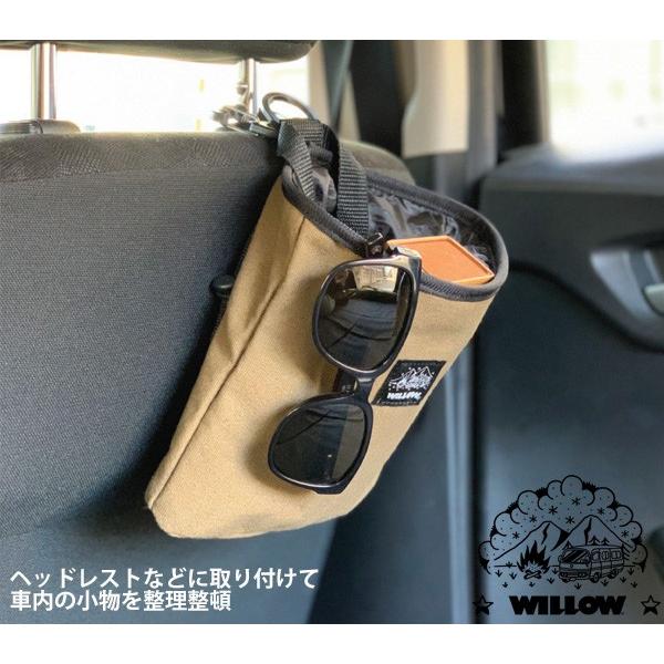 WILLOW WIPO：チョークバッグタイプの携帯ポケット 財布やスマホを収納してベルトに装着 カラビナ&ショルダーストラップ付き／ハンギングベルトにも｜zenithgaragesurfplus｜08
