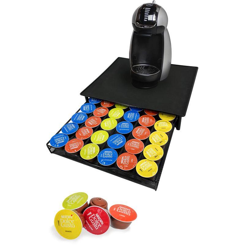 Hilax ネスカフェ ドルチェグスト カプセルホルダー 36 黒 引き出し 36個 収納 (? ブラック) 2023060818220901194Zenithive 通販