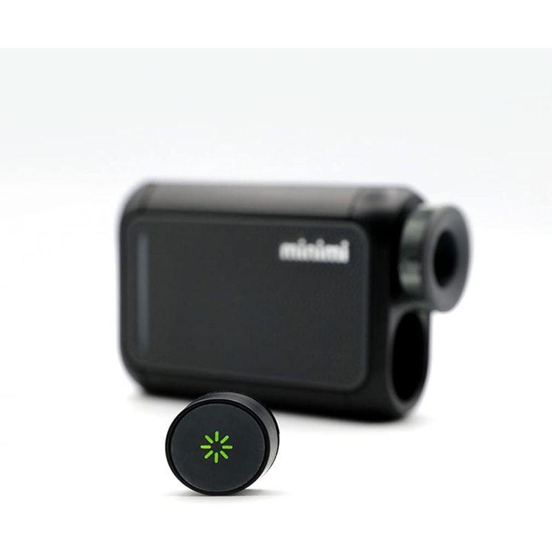 GOLFZON Japanゴルフ用 レーザー距離測定器 Caddy Talk minimiキャディトークミニミ (Rich Black) Japanゴルフ用 レーザー距離測定器 Caddy Talk minimiキャディトークミニミ Rich Black