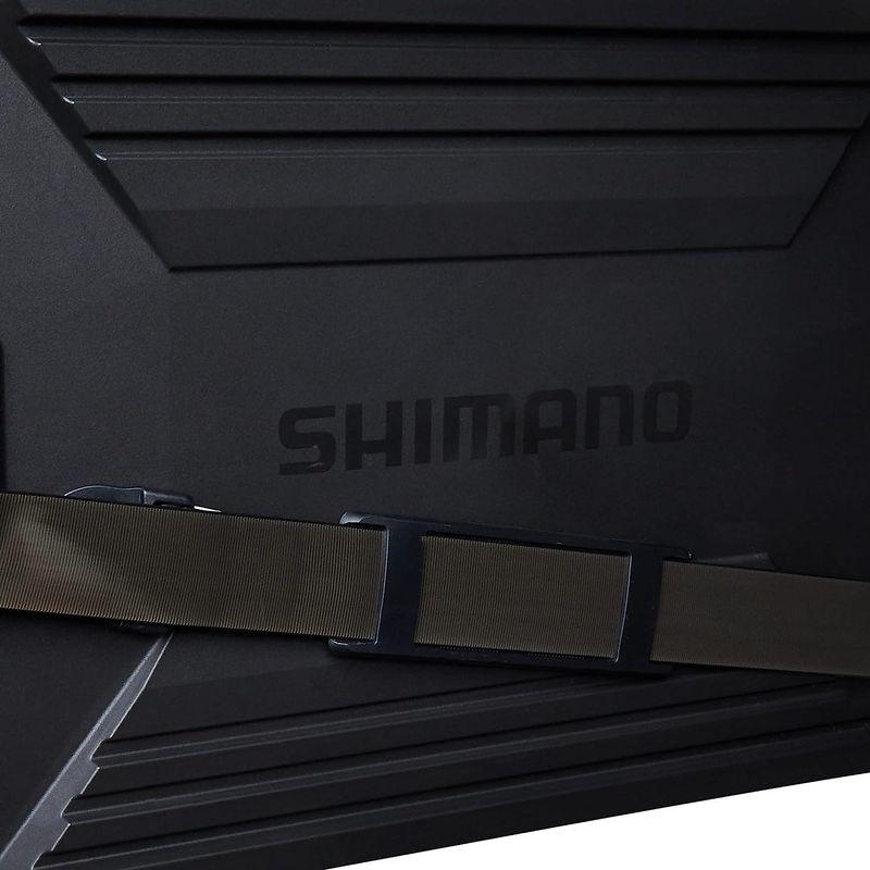 シマノ(SHIMANO) 釣り用タックルバッグ ロッドレストボートバッグ(ハード) BK-007T 32L ブラック SHIMANO 釣り用タックルバッグ ロッドレストボートバッグ ハード BK 007T 32L ブラック cm