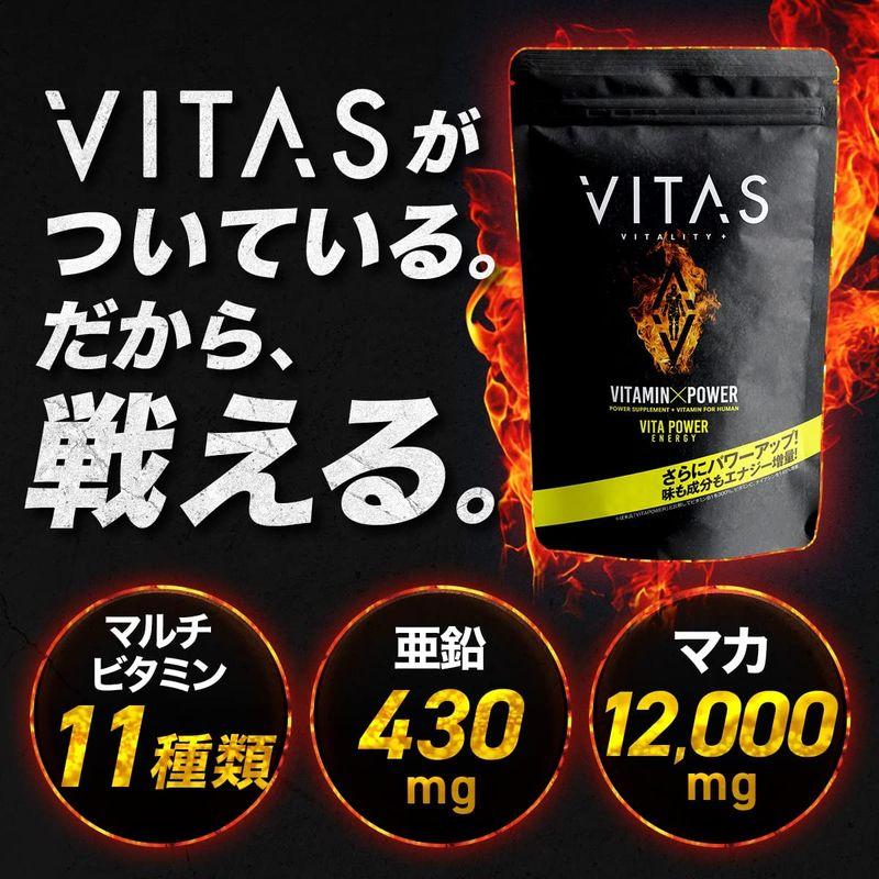 VITAS（バイタス） VITA POWER ビタパワー マカ 亜鉛 マルチビタミン 120粒 :20230611041344-00343