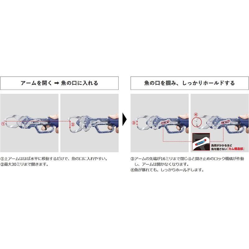 シマノ(SHIMANO) フィッシュグリップ ブラック UE-301T SHIMANO フィッシュグリップ ブラック UE 301T サイズ