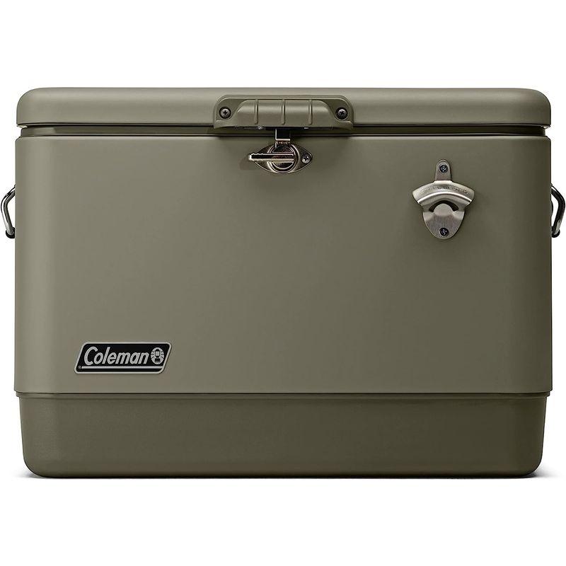 コールマン(Coleman) 54QTスチールベルトクーラー(セージ) 2159598 Coleman 54QTスチールベルトクーラー セージ