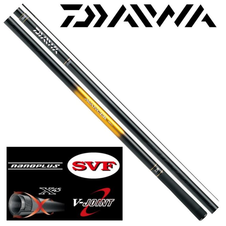 【送料無料】Daiwa 鮎竿AVANCER 急瀬抜 90 （替穂先付） DAIWA（ダイワ） アバンサー 急瀬抜 90M・J / 鮎竿 : つり具の銭屋