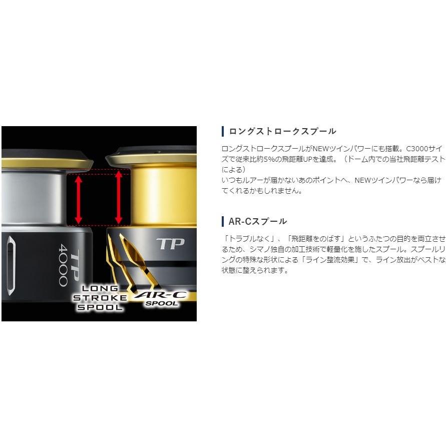 シマノ（SHIMANO） 20 ツインパワー 4000XG / スピニングリール