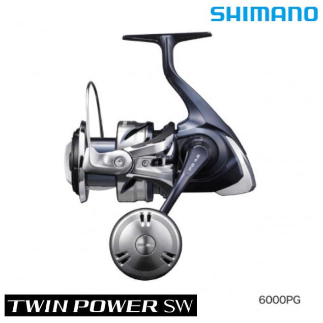 [美品]シマノ スピニングリール 21ツインパワーSW 6000PG シマノ（SHIMANO） 21 ツインパワー SW 6000PG / スピニングリール