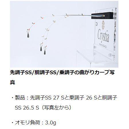 DAIWA（ダイワ） クリスティア ワカサギ 穂先 先調子 SS 34cm SSS/SS/S