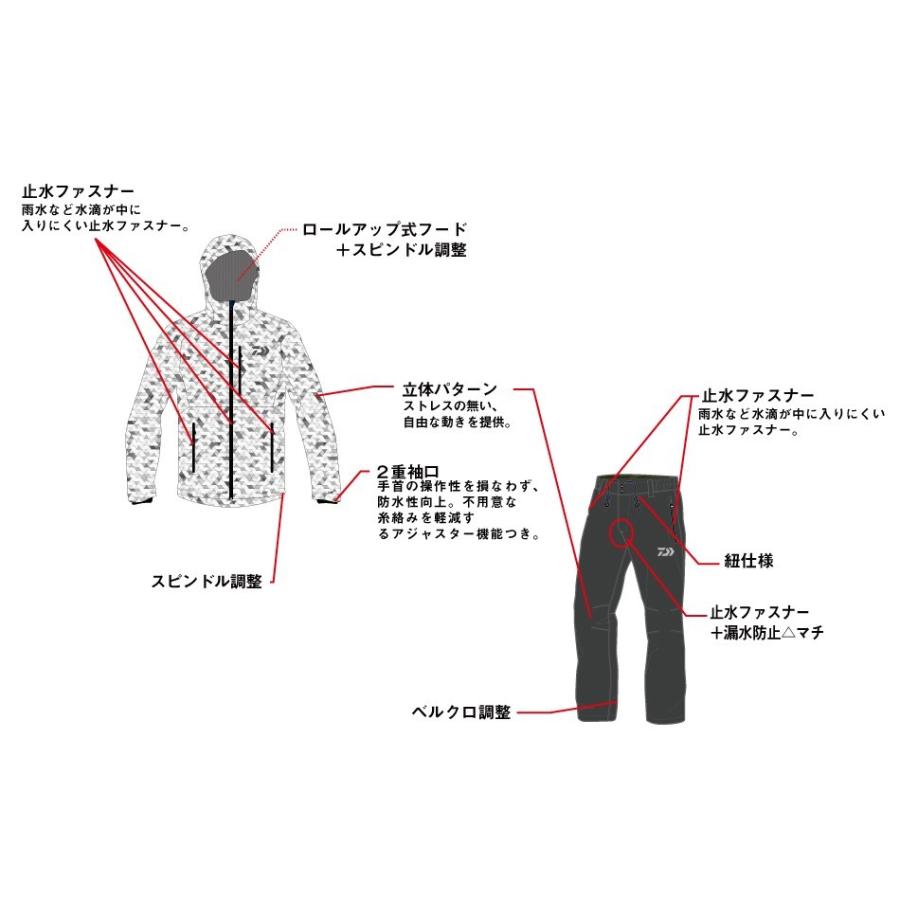 DAIWA(釣り) ダイワ レインマックス レインスーツ DR-33008 DAIWA(釣り) ダイワ レインマックス レインスーツ DR-33008