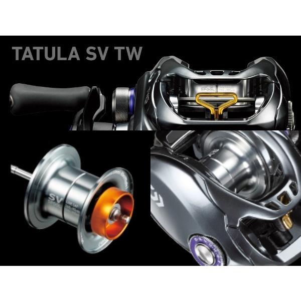 ダイワ タトゥーラ SV TW 6.3L / TATULA ベイトリール 左ハンドル