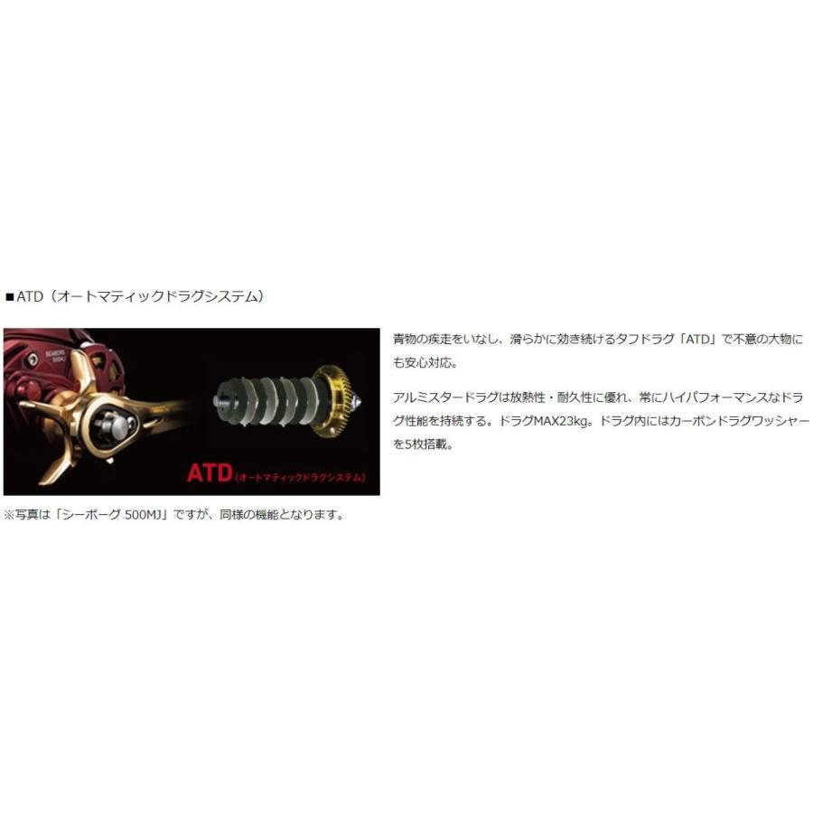 DAIWA（ダイワ） 電動リール 19 シーボーグ 500JS : つり具の銭屋
