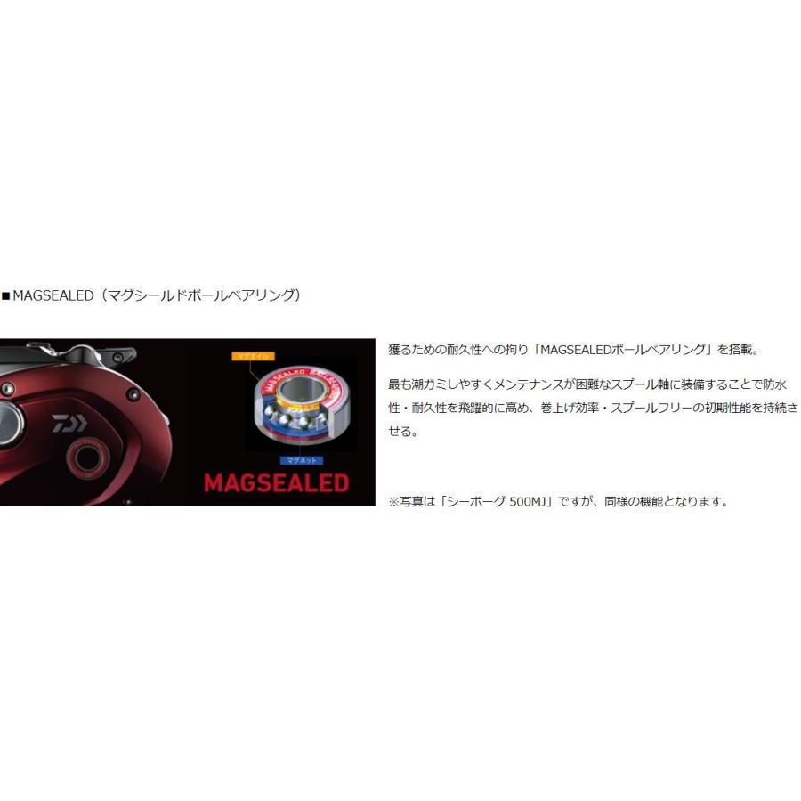 DAIWA（ダイワ） 電動リール 19 シーボーグ 500JS : つり具の銭屋