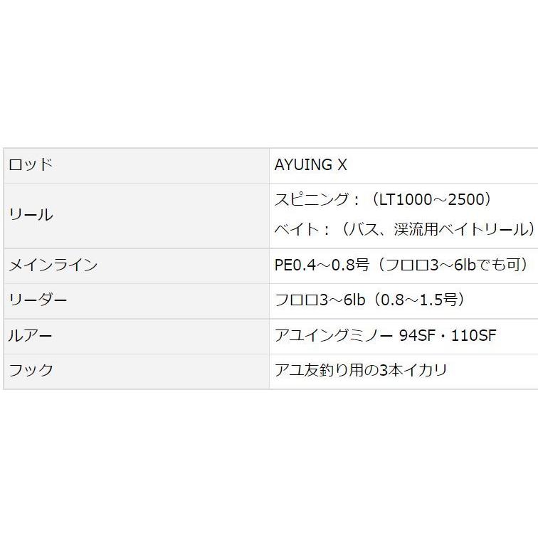 DAIWA（ダイワ） 鮎竿 アユイング X 90MLB-S ベイトモデル : つり具の