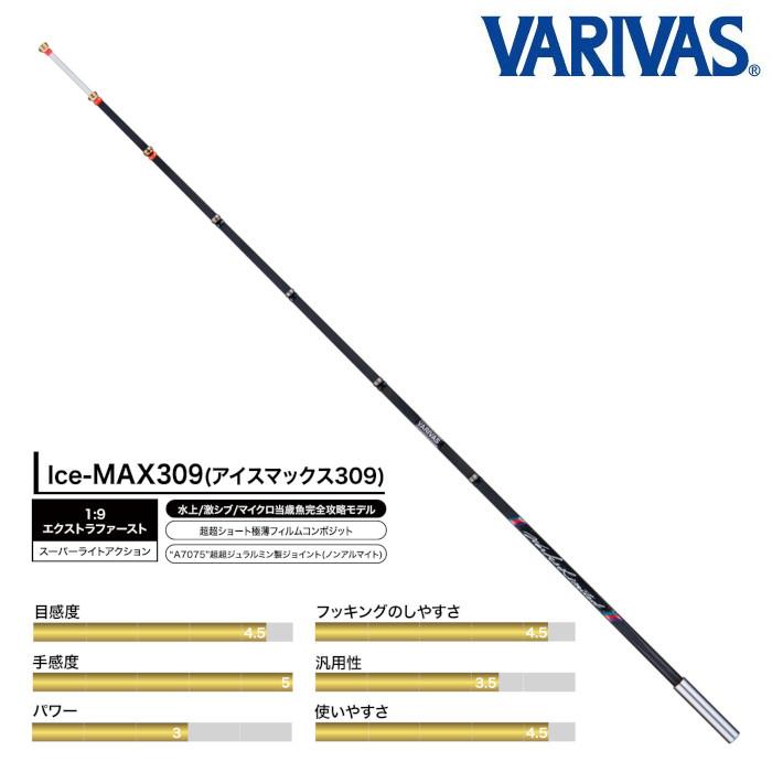 VARIVAS（バリバス） グラファイトワークス ワカサギ穂先 Ice-MAX309