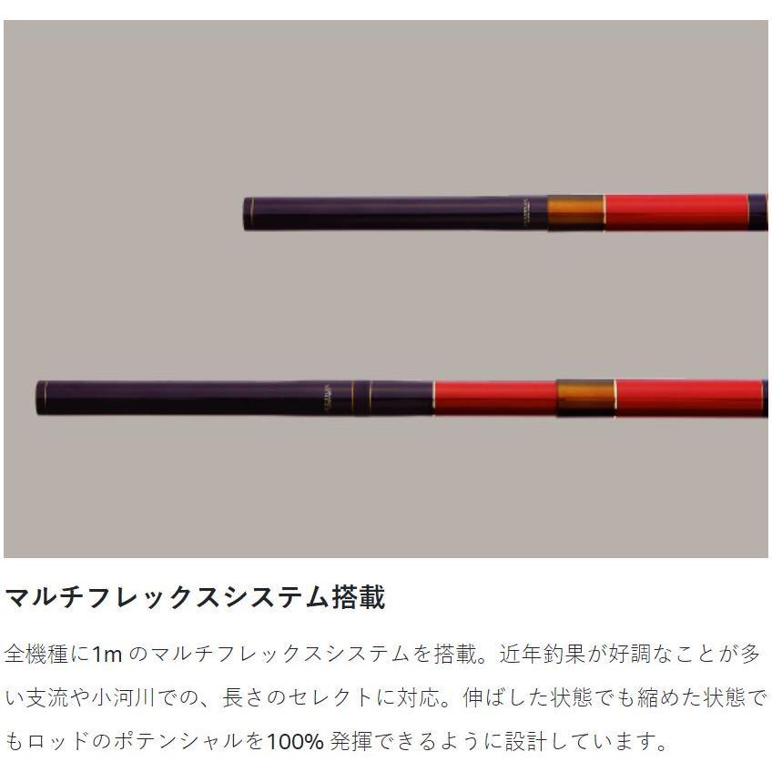 Gamakatsu がまかつ 鮎竿 がま鮎 マルチフレックス100 伸徹