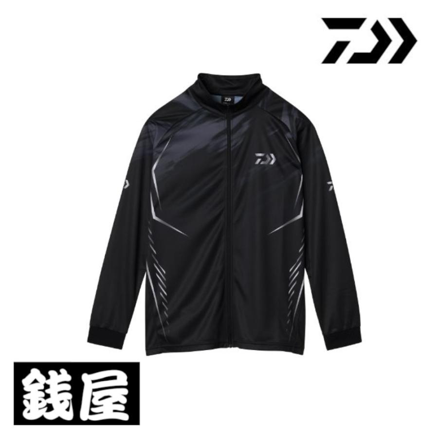 DAIWA（ダイワ） DE-7524 ロングスリーブ ドライシャツ ブラック XL