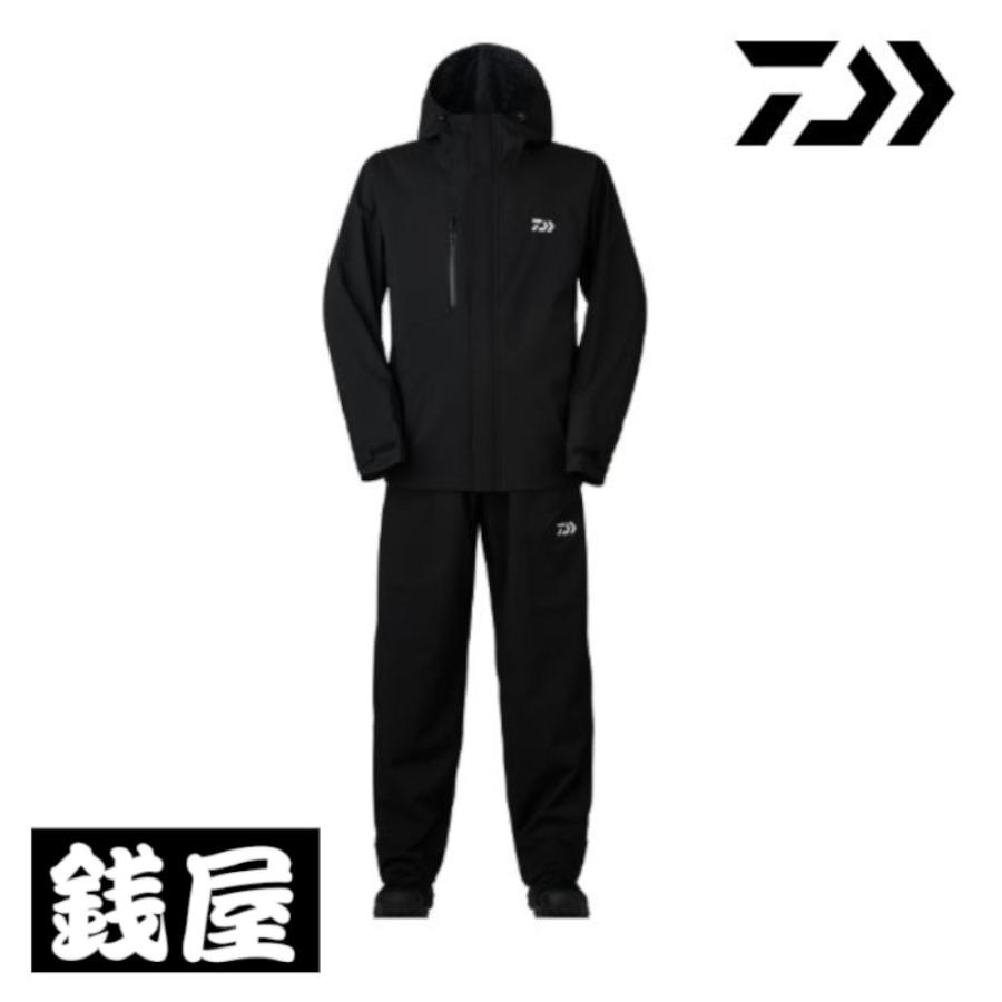 DAIWA（ダイワ） DR-3824 レインマックス レインスーツ ブラック M