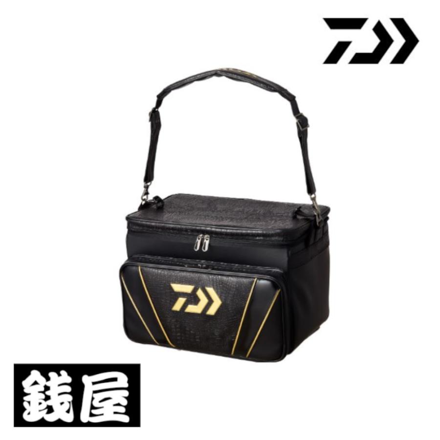 ダイワ ダイワ へらバッグ 38(G) ブラックゴールド DAIWA（ダイワ） へらバッグ38(G) ブラックゴールド : つり具の銭屋