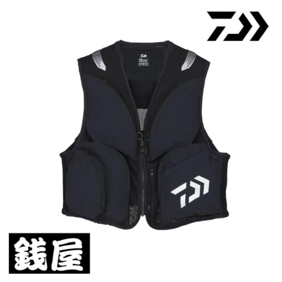 DAIWA（ダイワ） DV-2124 コーデュラ クールショートベストブラック M