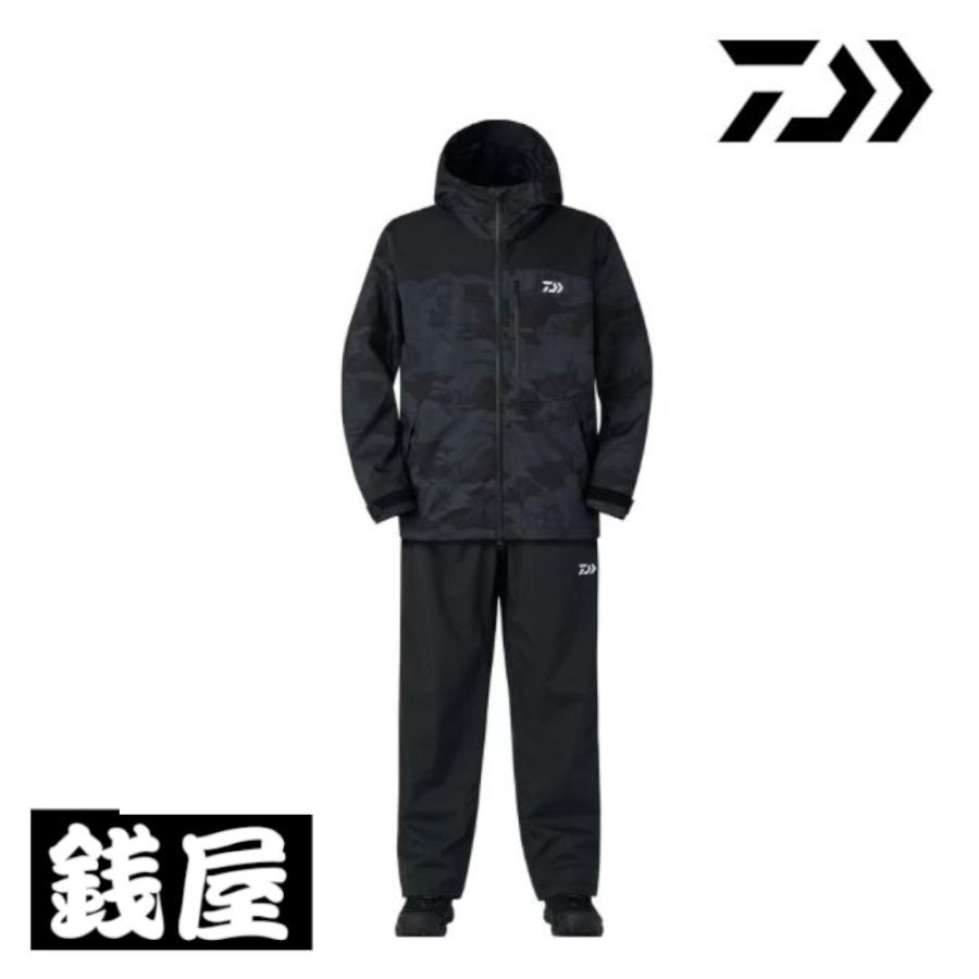 ※送料無料※ DIWA ダイワ レインマックス DR-3625J ブラックカモM DAIWA（ダイワ） DR-3625レインマックス レインスーツ ブラックカモ M
