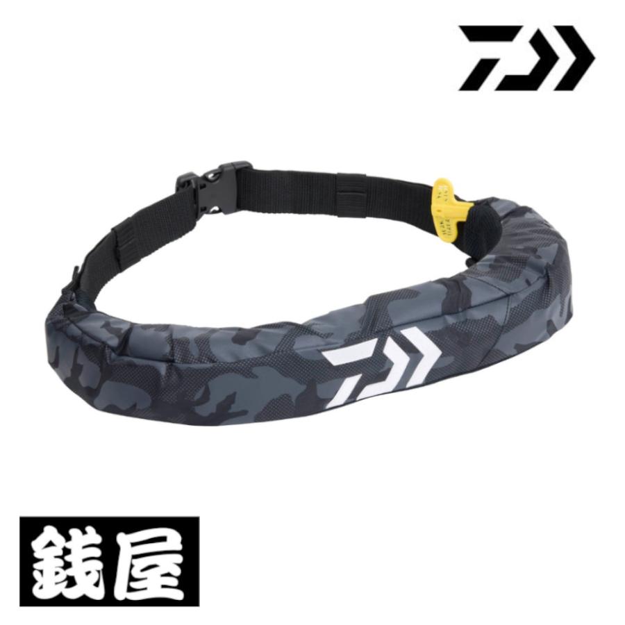 Daiwa カモフラージュ ライフジャケット DAIWA（ダイワ） インフレータブルライフジャケット (ウエストタイプ