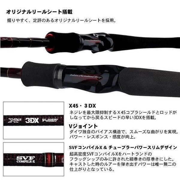 DAIWA（ダイワ） ハートランド 751HRB-SV AGS19 疾風七伍AGS : つり具