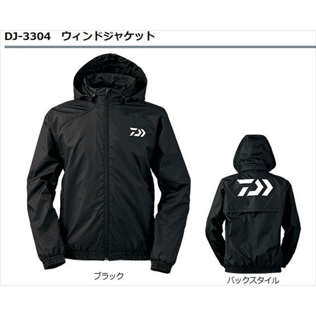 DAIWA（ダイワ） ウィンドジャケット DJ−3304 ブラック M