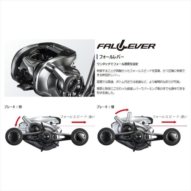 シマノ（SHIMANO） 18 炎月プレミアム 151HG （左ハンドル