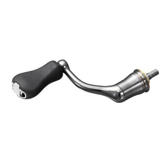 夢屋 アルミニウム シングルハンドル 45mm シマノ シマノ（SHIMANO） 夢屋 18 アルミシングルハンドル 45 : つり具の
