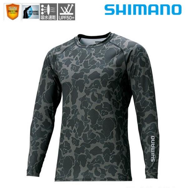 シマノ SUN PROTECTION ロングスリーブシャツ IN-061Q カモ 鮎 シマノ SUN PROTECTION ロングスリーブシャツ IN-061Q カモ 鮎