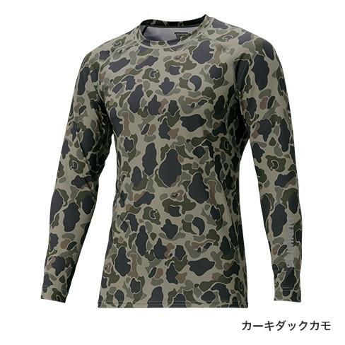 シマノ（SHIMANO） SUN PROTECTION ロングスリーブシャツ IN-061Q カモ