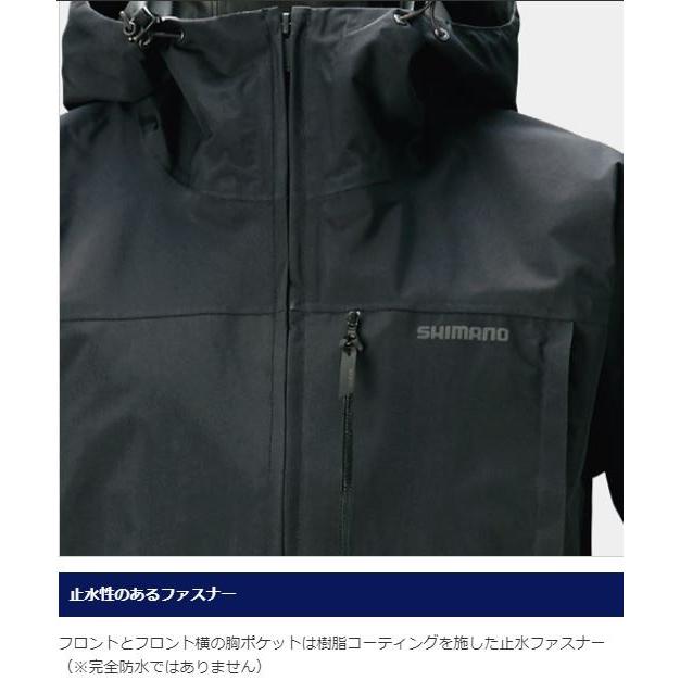 SHIMANO - 【新品未使用】シマノDSショートレインジャケット　ブラック2XL RA-02ST Amazon.co.jp: シマノ(SHIMANO) DSエクスプローラーレイン