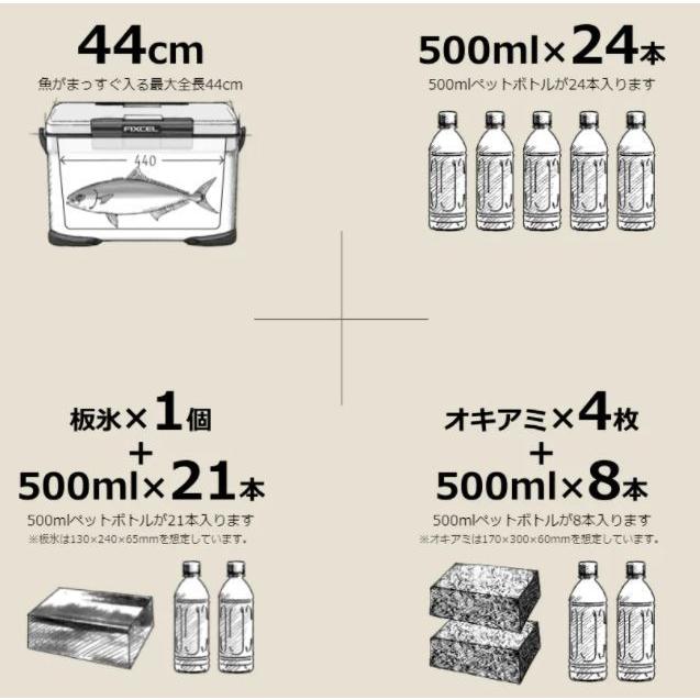 シマノ（SHIMANO） クーラーボックス フィクセル ウルトラ プレミアム