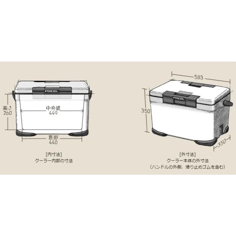 シマノ（SHIMANO） クーラーボックス フィクセル リミテッド NF-230V 
