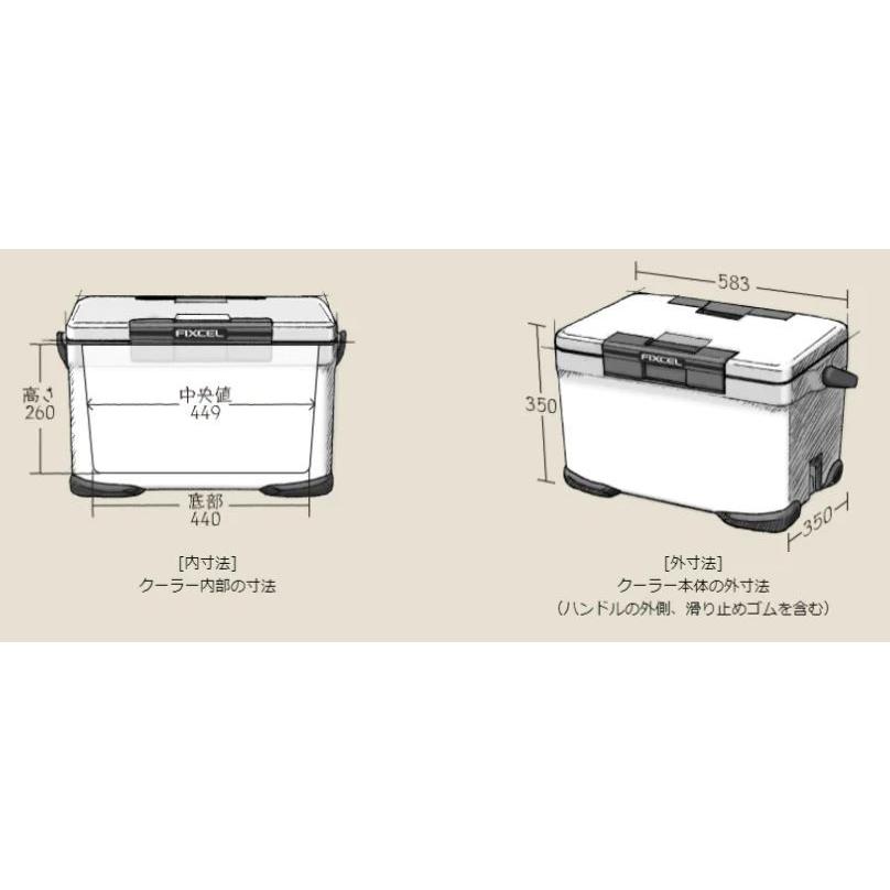 美品 シマノ クーラーボックス フィクセル ベイシス 30㍑ Amazon | シマノ(SHIMANO) 釣り用 クーラーボックス フィクセル