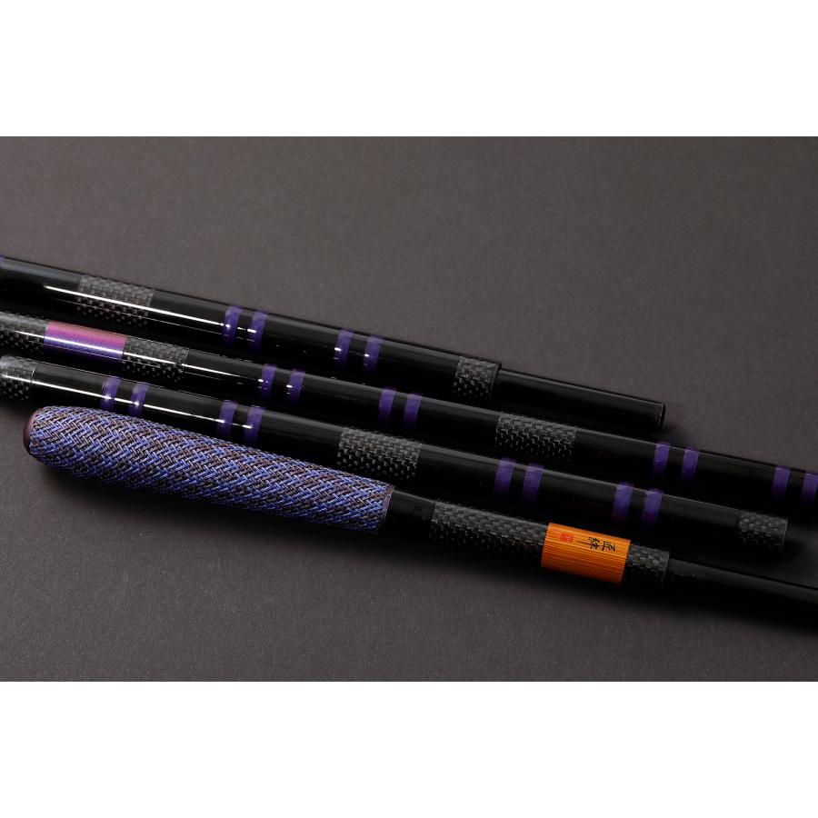 本日修了　竿掛け＆玉の柄セット　⑦ かちどき 竿掛 匠絆 玉の柄 Yパープル : つり具の銭屋 - 通販