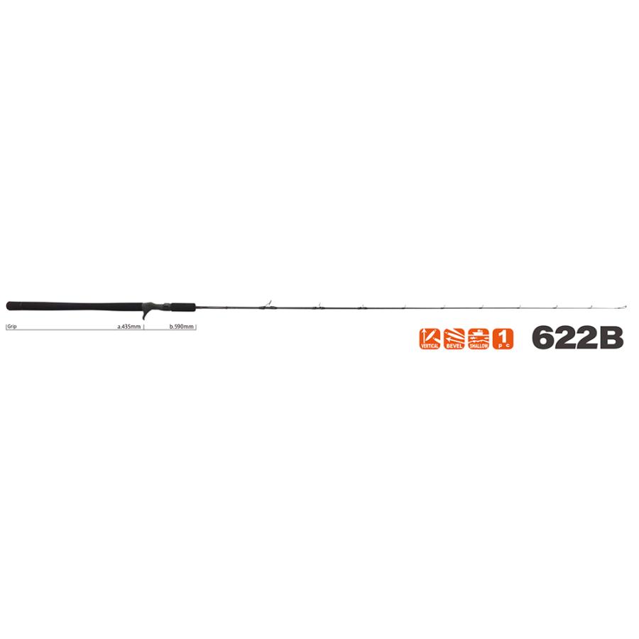 YAMAGA Blanks ヤマガブランクス ギャラハド 622B Bait Model : ルアー