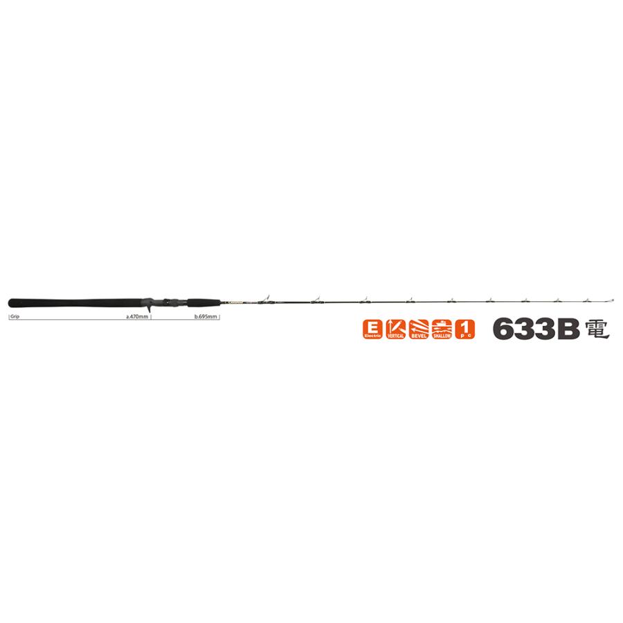 YAMAGA Blanks ヤマガブランクス ギャラハド 633B電動 Bait YAMAGA Blanks ヤマガブランクス ギャラハド 633B電動 Bait