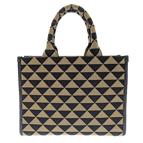 PRADA プラダ シンボル エンブロイダリーファブリック スモール PRADA プラダ シンボル エンブロイダリーファブリック スモール