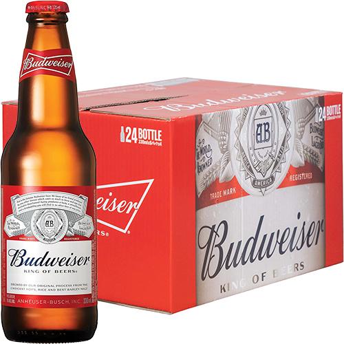 ABI バドワイザー 瓶 330ml×24本 1ケース ビール Budweiser ABI バドワイザー 瓶 330ml×24本 1ケース ビール Budweiser