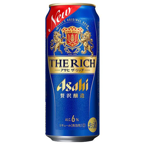 ビール＆発泡酒＆サワー等計50本セット アサヒ ザ・リッチ 500ml×24本 1ケース 発泡酒 ビール類 u-yu : 酒の