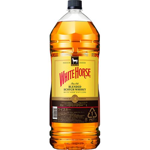 ホワイトホース4L 4本 ホワイトホース ファインオールド 4Lペットボトル 4000ml×4本 1ケース