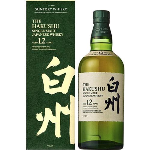 新品・未開封　白州１２年　７００ml 箱付き　㋕75 サントリー シングルモルト白州12年 700ml 箱入 ジャパニーズ